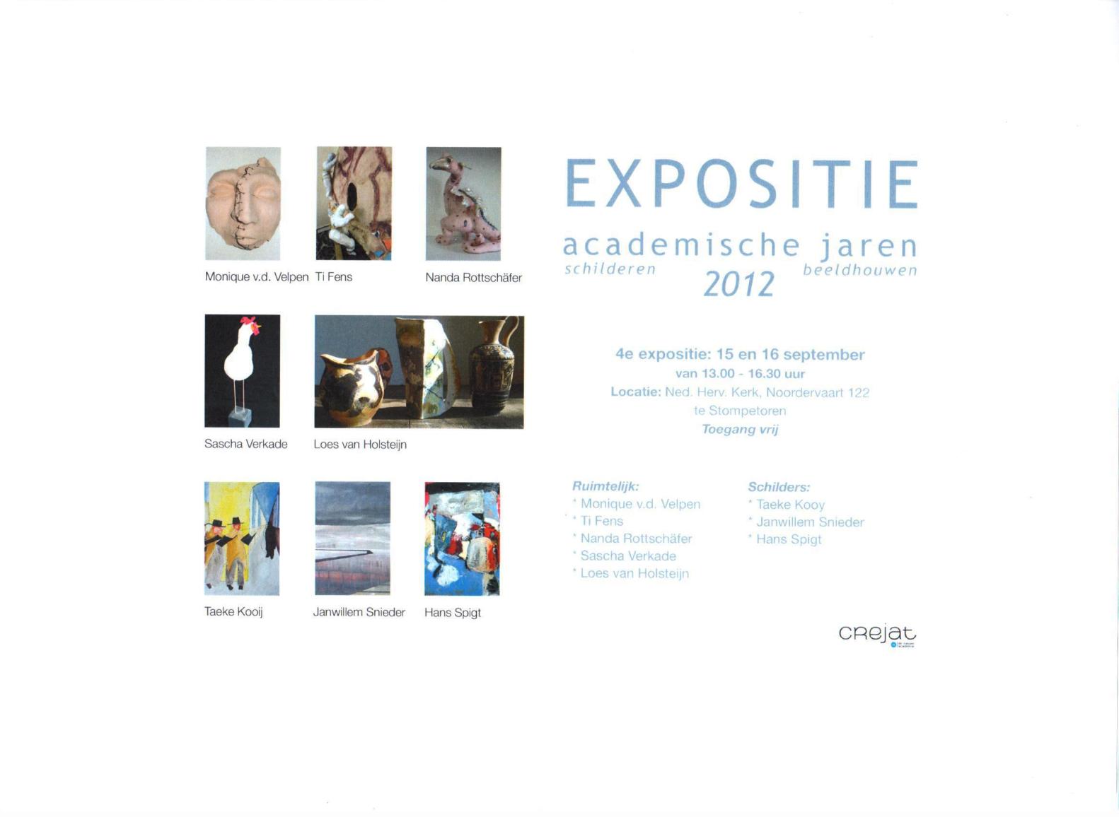 Expositie te Stompetoren
