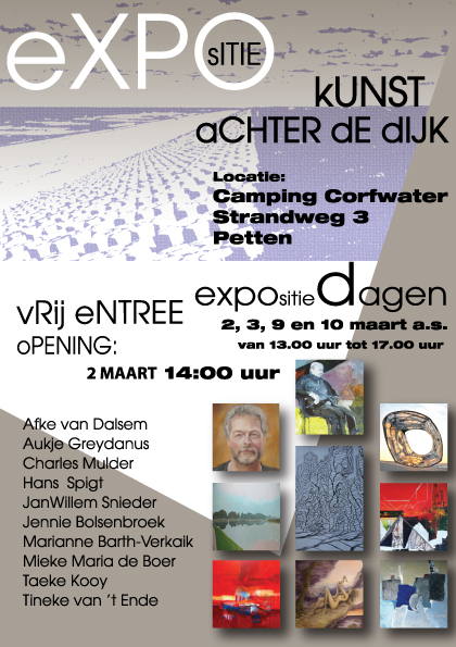 Expositie ”KUNST ACHTER DE DIJK”