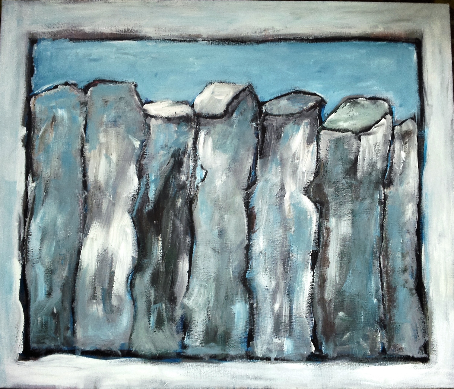 Nieuw schilderij ”Bureaucratie”.