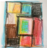 schets schilderij kerst