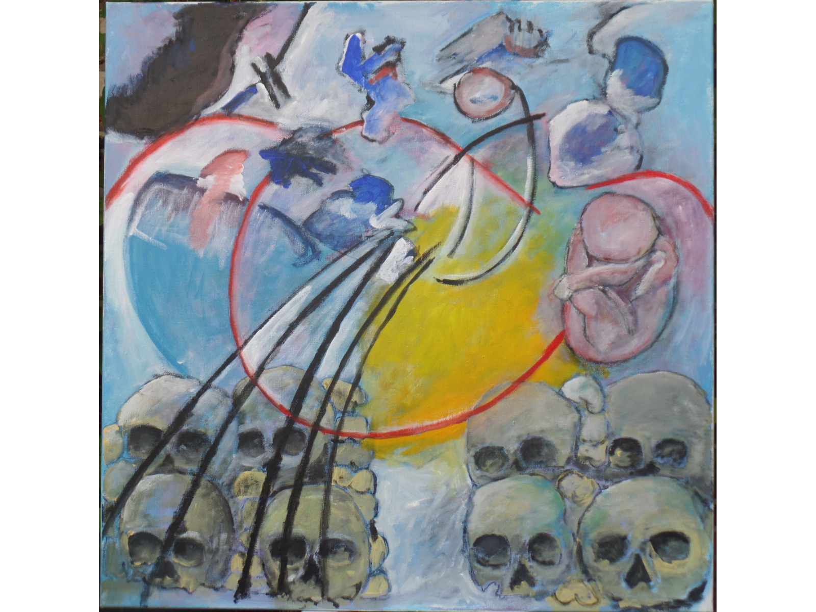 Expositie/concert 16 december 2016 in de Oosterkerk in Hoorn. - Hans