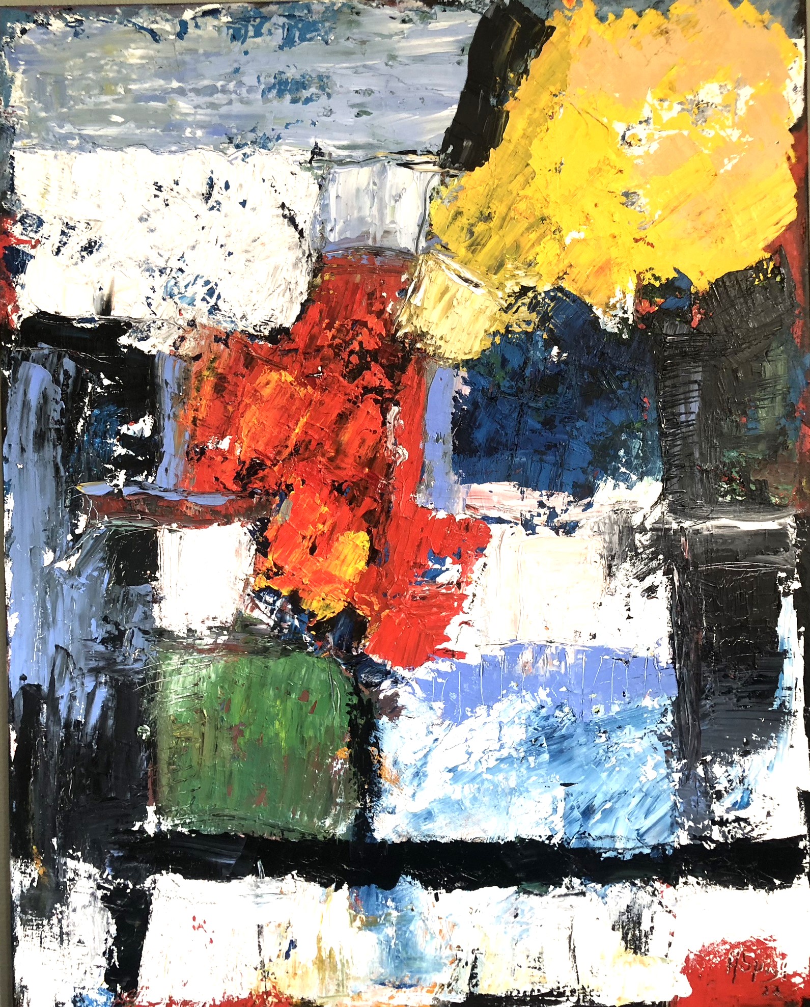 Nieuw schilderij 16 oktober 2024