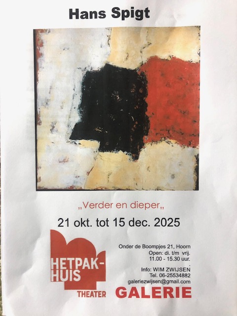EXPOSITIE "PAKHUISGALERIE'' te Hoorn.