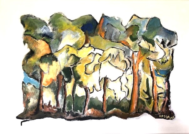 Voltooing schilderij maart/april 2026