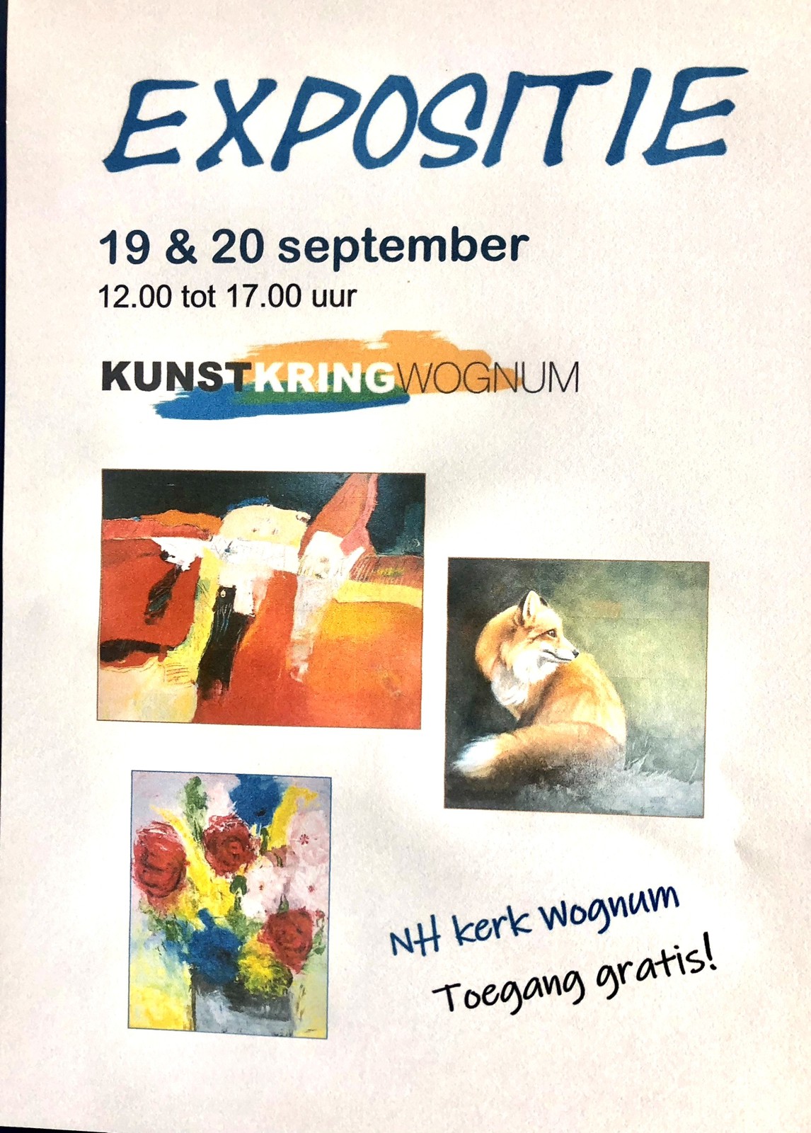 Herfstexpositie Kunstkring Wognum